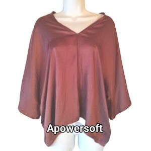 Mauve Satin Top (0072)